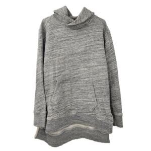 GREY STATE Grey Hooded Sweatshirt Size S
